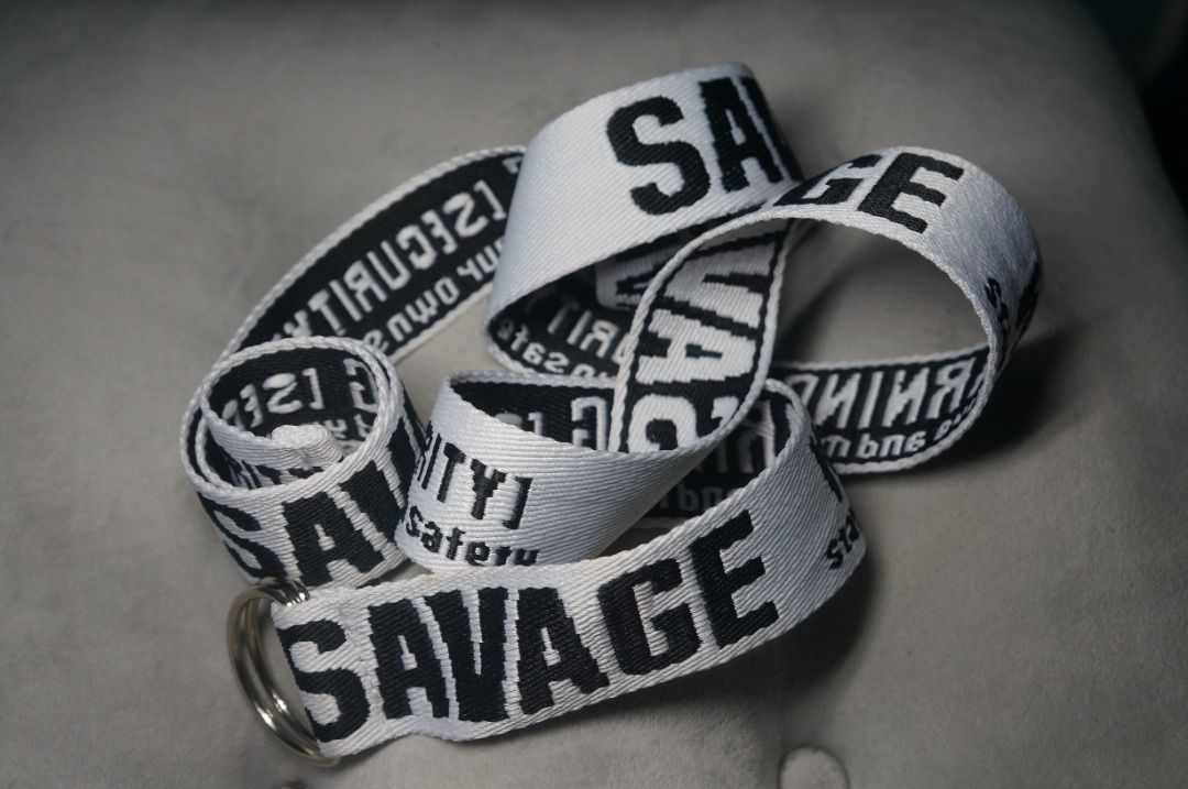 Black and White Savage Canvas Belt (Category: Belts) located in Taguig. Submitted by tcstuff (Listing ID 1358059765, Image 2). Description: Belt Measurements: 29.5 in x 1.5 in Newly cleaned belt. Newly polished metal hardware. Payment Method: GCash or GoGo Express COD .
