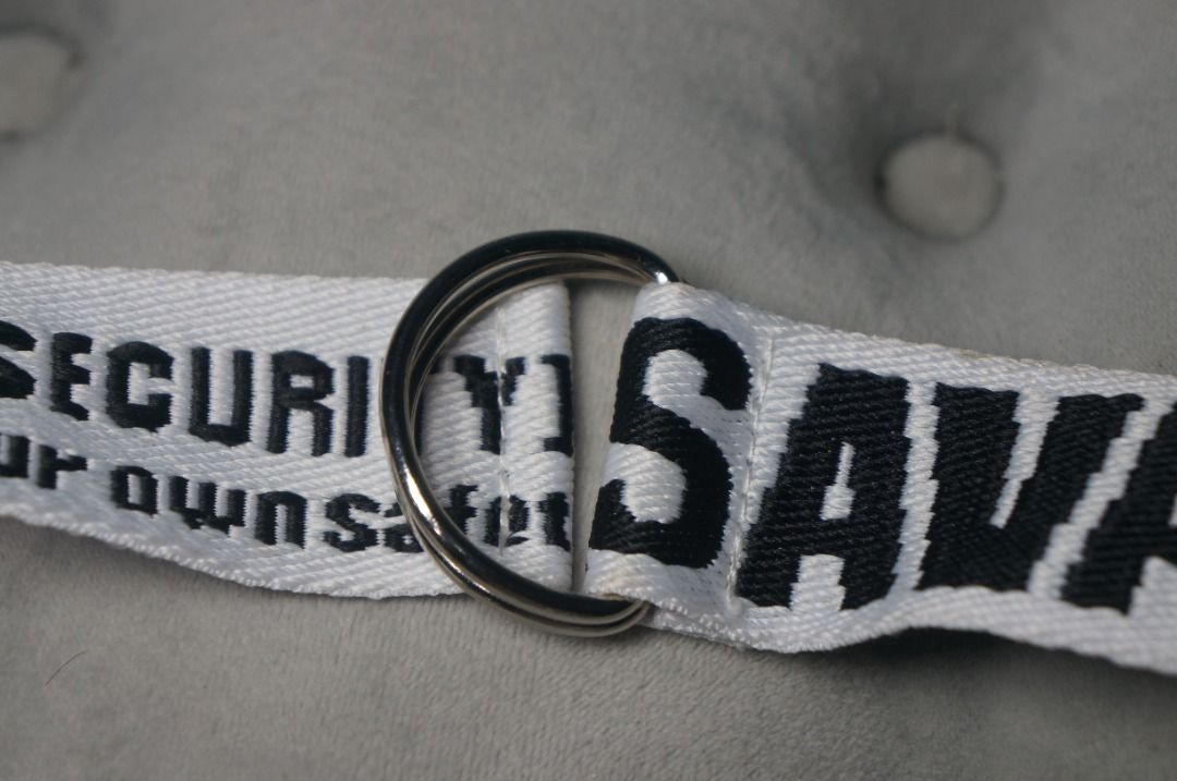 Black and White Savage Canvas Belt (Category: Belts) located in Taguig. Submitted by tcstuff (Listing ID 1358059765, Image 3). Description: Belt Measurements: 29.5 in x 1.5 in Newly cleaned belt. Newly polished metal hardware. Payment Method: GCash or GoGo Express COD .