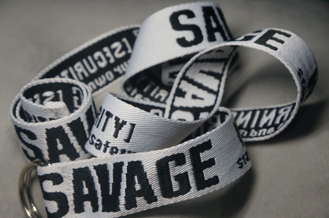 Black and White Savage Canvas Belt (Category: Belts) located in Taguig. Submitted by tcstuff (Listing ID 1358059765, Image 1). Description: Belt Measurements: 29.5 in x 1.5 in Newly cleaned belt. Newly polished metal hardware. Payment Method: GCash or GoGo Express COD .