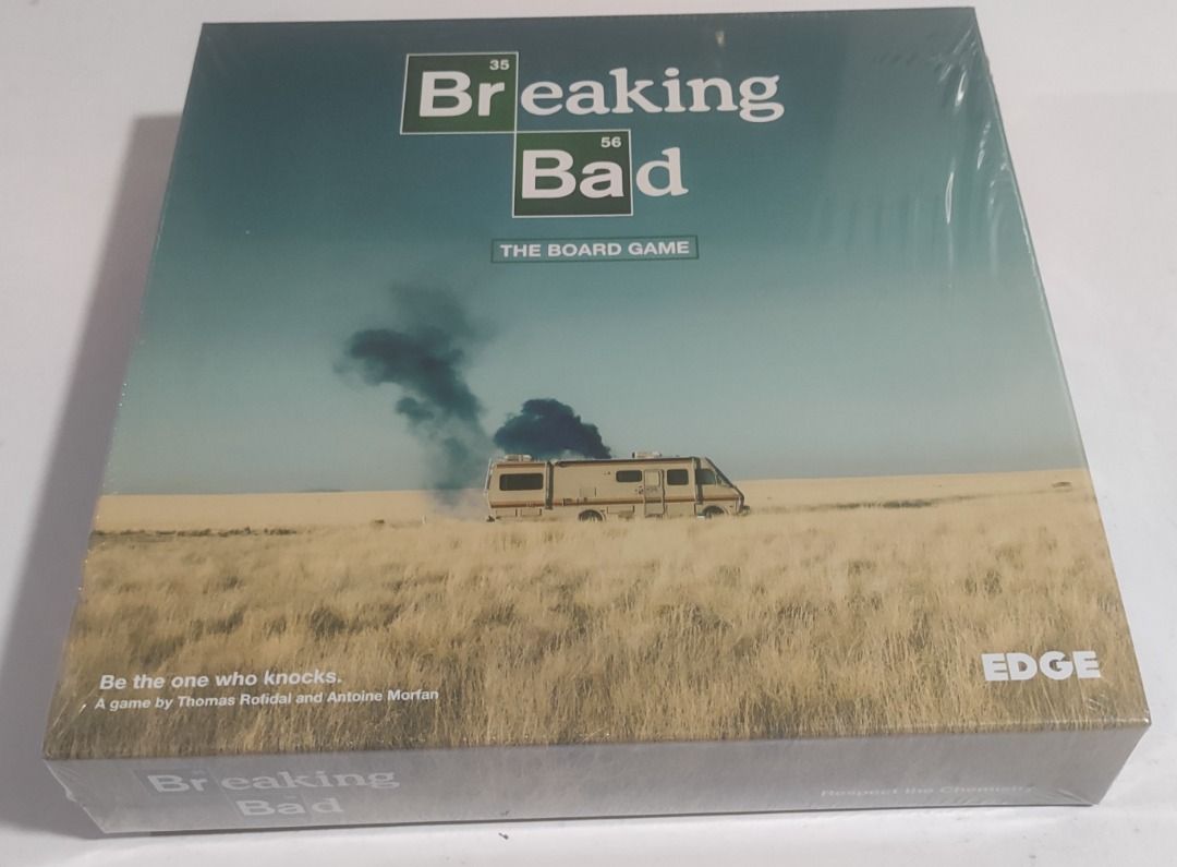 Breaking Bad: The Board Game (Category: Board Games & Puzzles) located in Quezon City. Submitted by boardgamebazaarph (Listing ID 1358004877, Image 1). Description: ** Market Price: $55 (around Php 3,200) Based on the critically-acclaimed TV series, Breaking Bad: The Board Game propels you into the treacherous underbelly of Albuquerque, New Mexico. Will you play as a member of one of the criminal factions (Heisenberg, Los Pollos Hermanos, or the 
