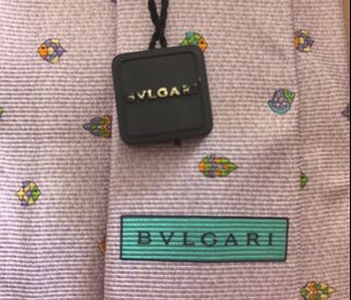 BVLGARI 淺粉紅色領呔(全新)629804597196821122