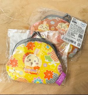 ［包郵］chiikawa 京都 地區限定 兔哥 雙面 和風 藝妓 銀包仔 散子包 口金包 |伏見稲荷大社 本舗64228236518658110