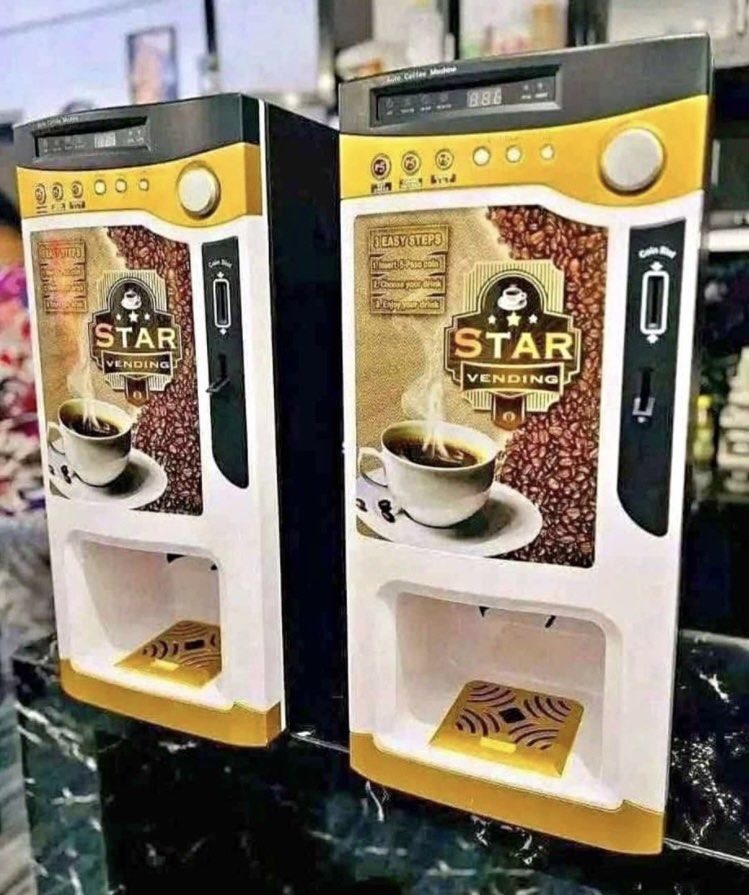 Coffee Vendo Machine (Category: Coffee Machines & Makers) located in Manila. Submitted by micahozawa58156 (Listing ID 1358068821, Image 2). Description: Complete package .