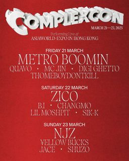 100+ “Complexcon” 出售| 活動門票|Carousell Hong Kong