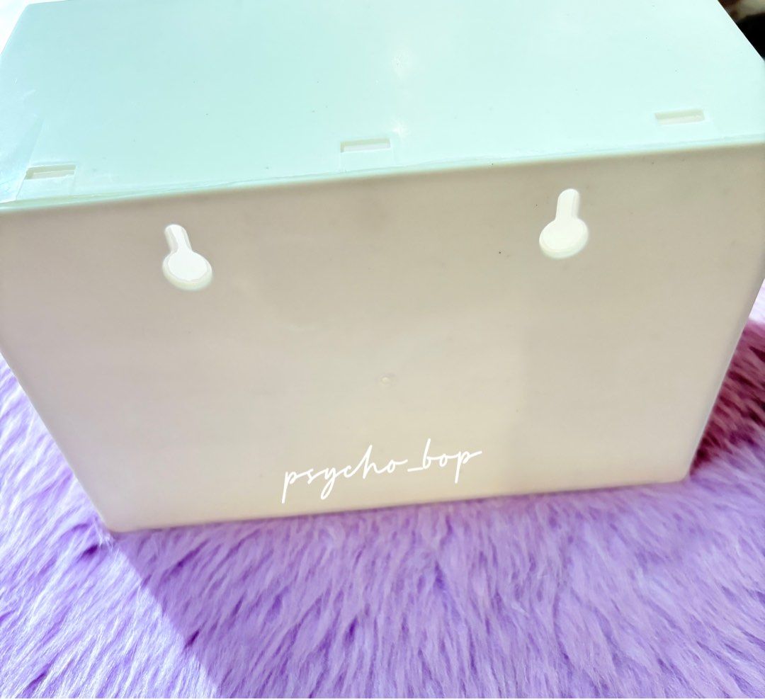 Desktop Stationary Mini Drawer Organizer (Category: Storage Boxes & Baskets) located in Taguig. Submitted by psycho_bop.backup (Listing ID 1358032420, Image 2). Description: Main acc: psycho_bop (https://carousell.app.link/Ay0h2SytxBb) ✨Onhand ✨No damage ✨White 🚩DO NOT MESSAGE IF YOU’RE GOING TO GHOST US! 🚩 💸MOP: Gcash, Paymaya, COD ( via lalamove) If you have questions & clarification, feel free to message us 💖.