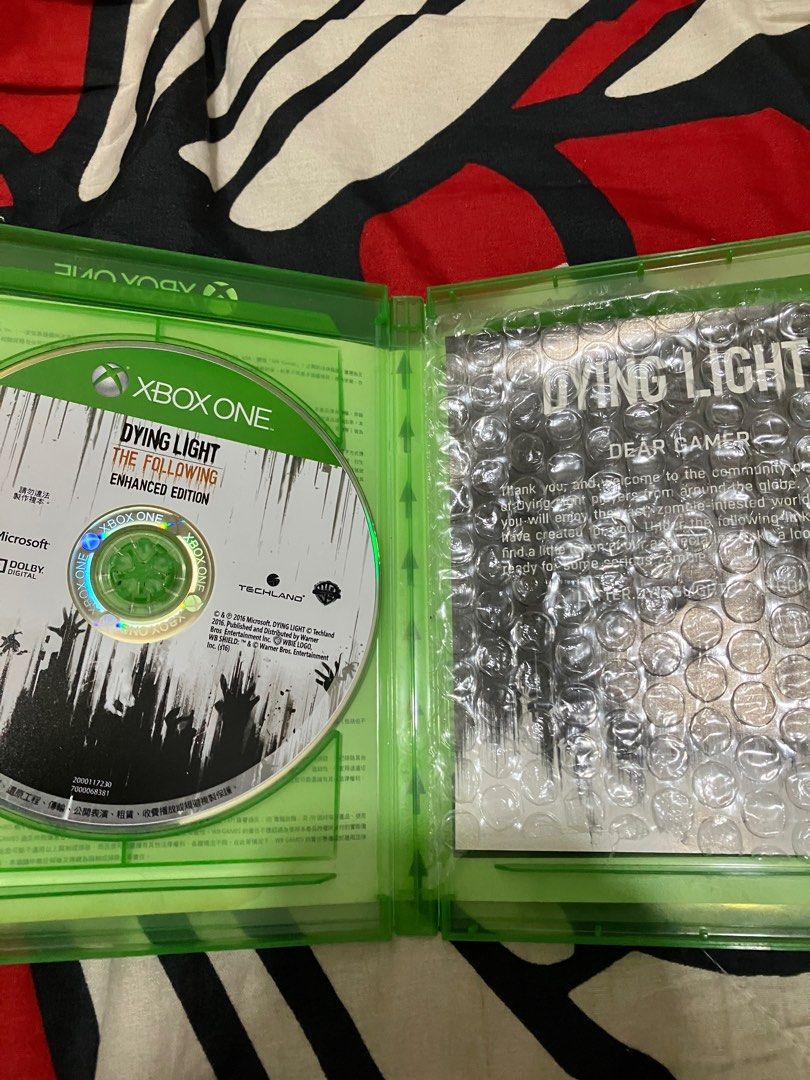 DYING LIGHT THE FOLLOWING XBOX ONE GAME (Category: Xbox) located in Quezon City. Submitted by markvp. (Listing ID 1358046424, Image 2). Description: For Sale Rfs: Switched to ps4 na ‘ko.