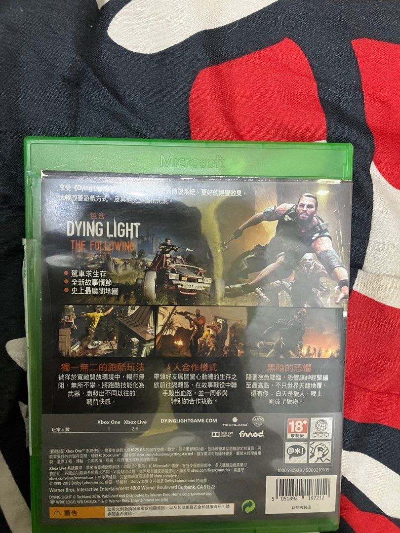 DYING LIGHT THE FOLLOWING XBOX ONE GAME (Category: Xbox) located in Quezon City. Submitted by markvp. (Listing ID 1358046424, Image 3). Description: For Sale Rfs: Switched to ps4 na ‘ko.