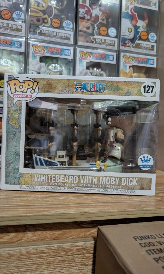Funko Pop One Piece Whitebeard with Moby Dick 127