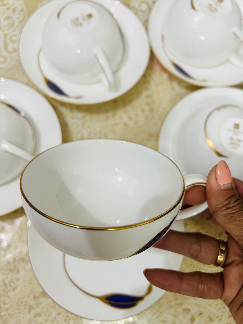 Perfect condition Givenchy Bone China tea Cup and Saucer duos (Category: Coffee & Tea Tableware) located in Bulacan. Submitted by fancy.surplusera (Listing ID 1358110642, Image 3). Description: Perfect Collectible Givenchy duos. Super shiny and in perfect conduction Branded surplus item from Fancy Surplusera!!!🤩 Made in Japan, perfect quality also good for personal, pictorial accent or gifting. Price: 999 per duo (5 duos avail) Condition: 10/10 