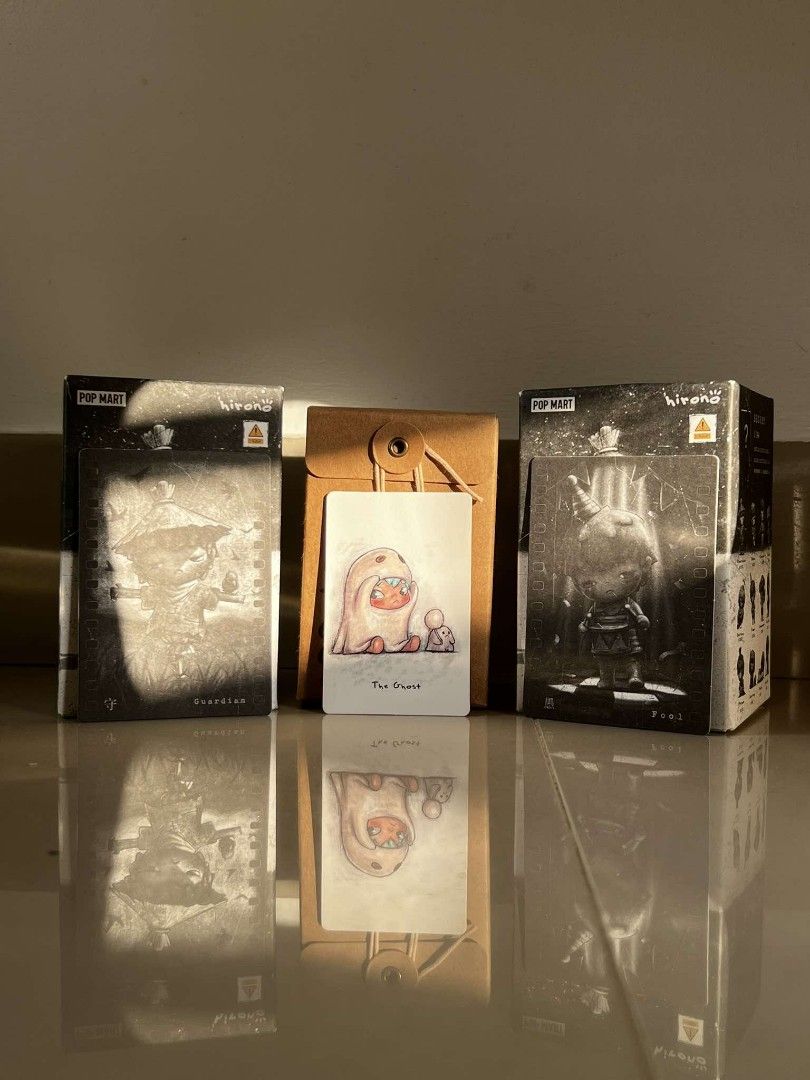 Hirono Devilry Birdy Ghost (Category: Toys & Games) located in Batangas. Submitted by caratroha_cart (Listing ID 1358078184, Image 3). Description: WTS LFB Hirono Bird Collection set - 2250 Litte Mischief ‘Birdman’ Shelter ‘Birdy’ The Other One ‘The Crow’ Ghost set - 1500 Ghost and Fool Mime set - 1500 Devilry and Guardian Mime Blind - 750 • complete inclusions • sealed foil • with box opened at the bottom mod: JNT or SDD (can do meetup around Gu