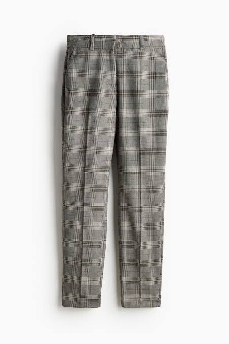 H&M Plaid Trousers (Gray/Brown) (Category: Other Bottoms) located in Manila. Submitted by kayesells_ (Listing ID 1358077504, Image 1). Description: preloved (manage your expectations) no when worn! firm price, won’t entertain lowballers mod: jnt or lalamove loc: sampaloc, manila mod: gcash or bpi.