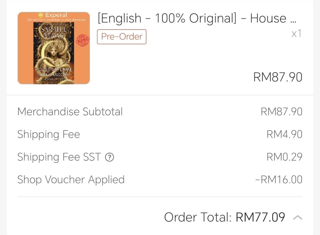 House of Flame and Shadow - Crescent City, Sarah J Maas, Hobbies & Toys