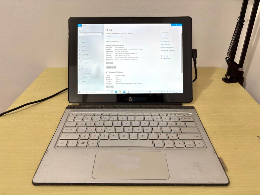 HP Spectre x2 Detachable (Category: Laptops & Notebooks) located in Imus. Submitted by relumenchristian (Listing ID 1358132356, Image 1). Description: HP Spectre x2 12-a009nr – Affordable 2-in-1 Laptop + Bonus Docking Station! Looking for a budget-friendly device for everyday use or spare parts? This HP Spectre x2 12-a009nr is a sleek and portable 2-in-1 that works great when plugged in and comes with a Type-C 5-in-1 docking station for added con