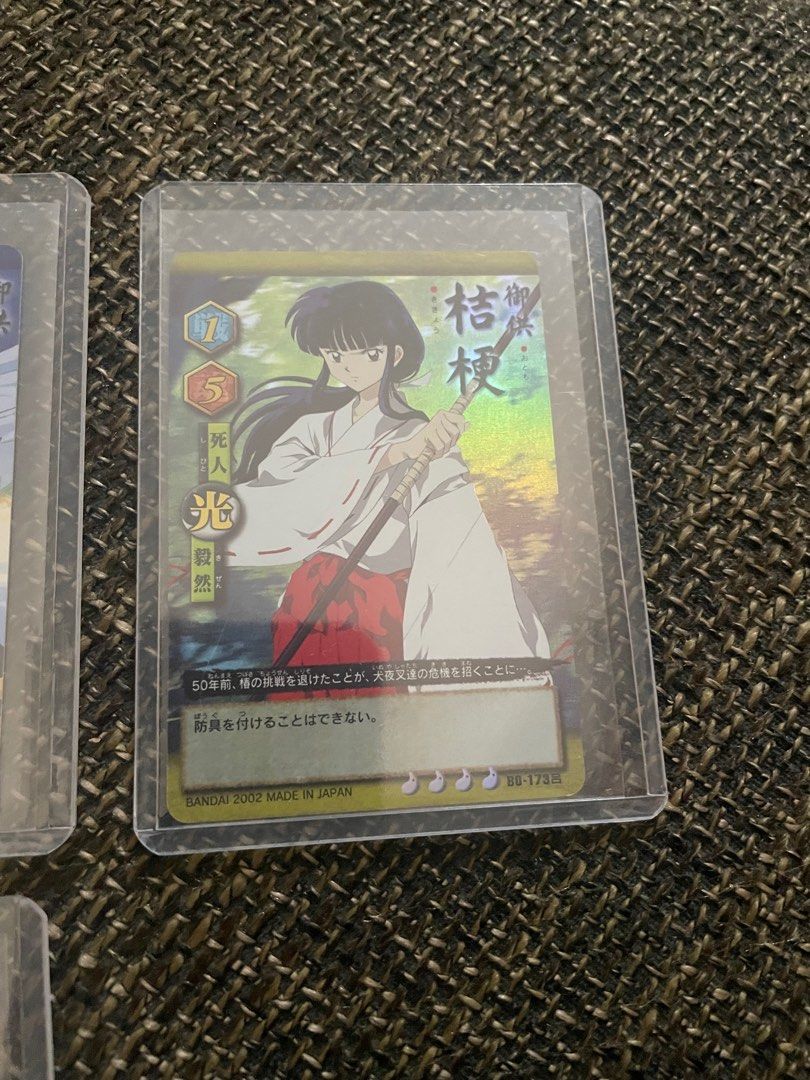 Inuyasha card holo foil set (Category: Raw Singles) located in Binan City. Submitted by tripwirecollectibles (Listing ID 1358004915, Image 2). Description: .