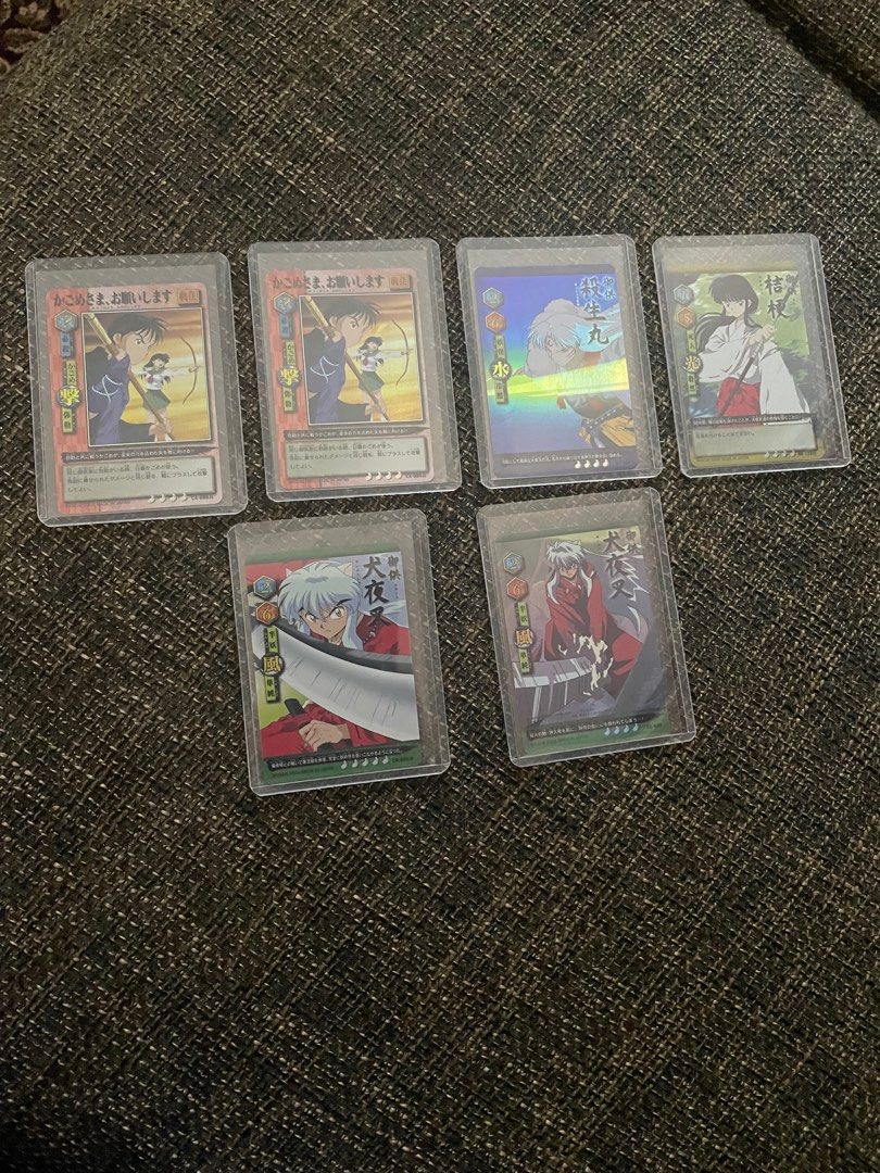 Inuyasha card holo foil set (Category: Raw Singles) located in Binan City. Submitted by tripwirecollectibles (Listing ID 1358004915, Image 1). Description: .