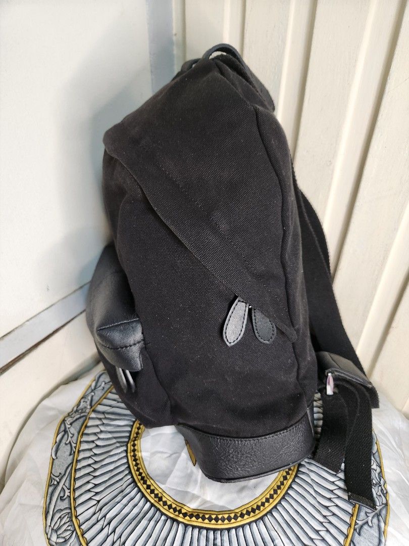 Luxury canvas backpack (Category: Luxury Bags & Wallets) located in Taguig. Submitted by starbucksph (Listing ID 1358029580, Image 2). Description: Balenciaga backpack.