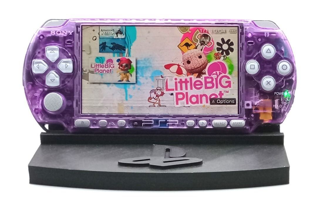 PSP 3000 (New Transparent Purple Shell) for Sale, Video Gaming, Video ...