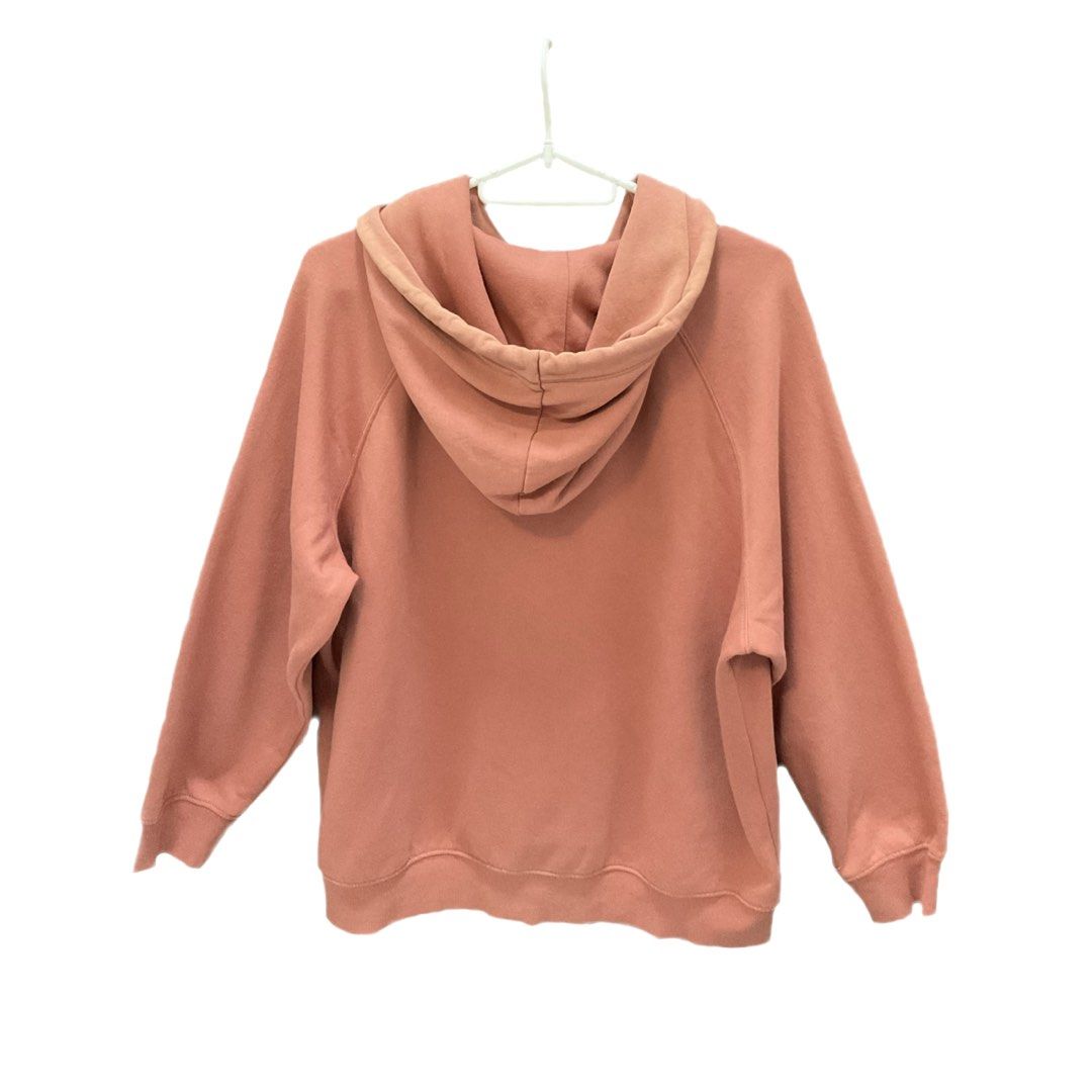 H&M Muted Orange Hoodie (Size M) (Category: Hoodies) located in Quezon City. Submitted by ahcodacrem (Listing ID 1358004471, Image 2). Description: Originally bought at ₱1200. RFS: Doesn't fit me anymore Issues: Has some "sun-bleached" discolorations on the hood part and lint/"himulmol" (check pictures) Colors may not be accurate on the pictures bc of phone quality. IRL color might be similar to the last picture. .
