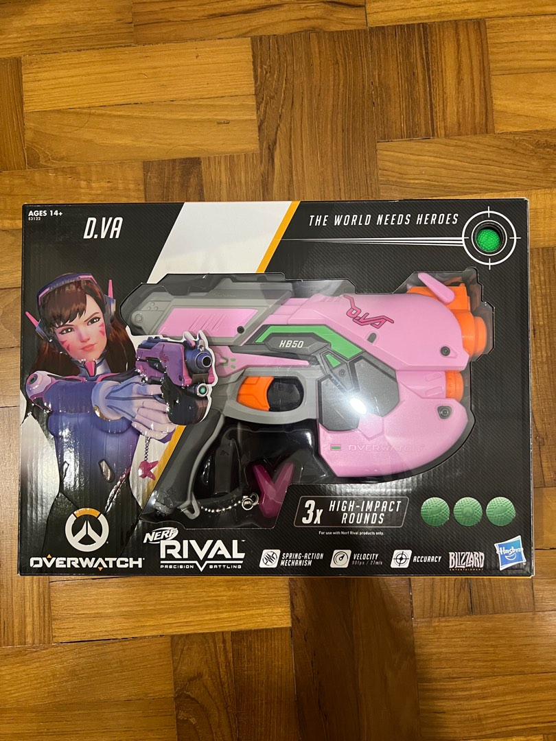 Nerf Rival Overwatch d.va Blaster, Hobbies & Toys, Toys & Games on ...