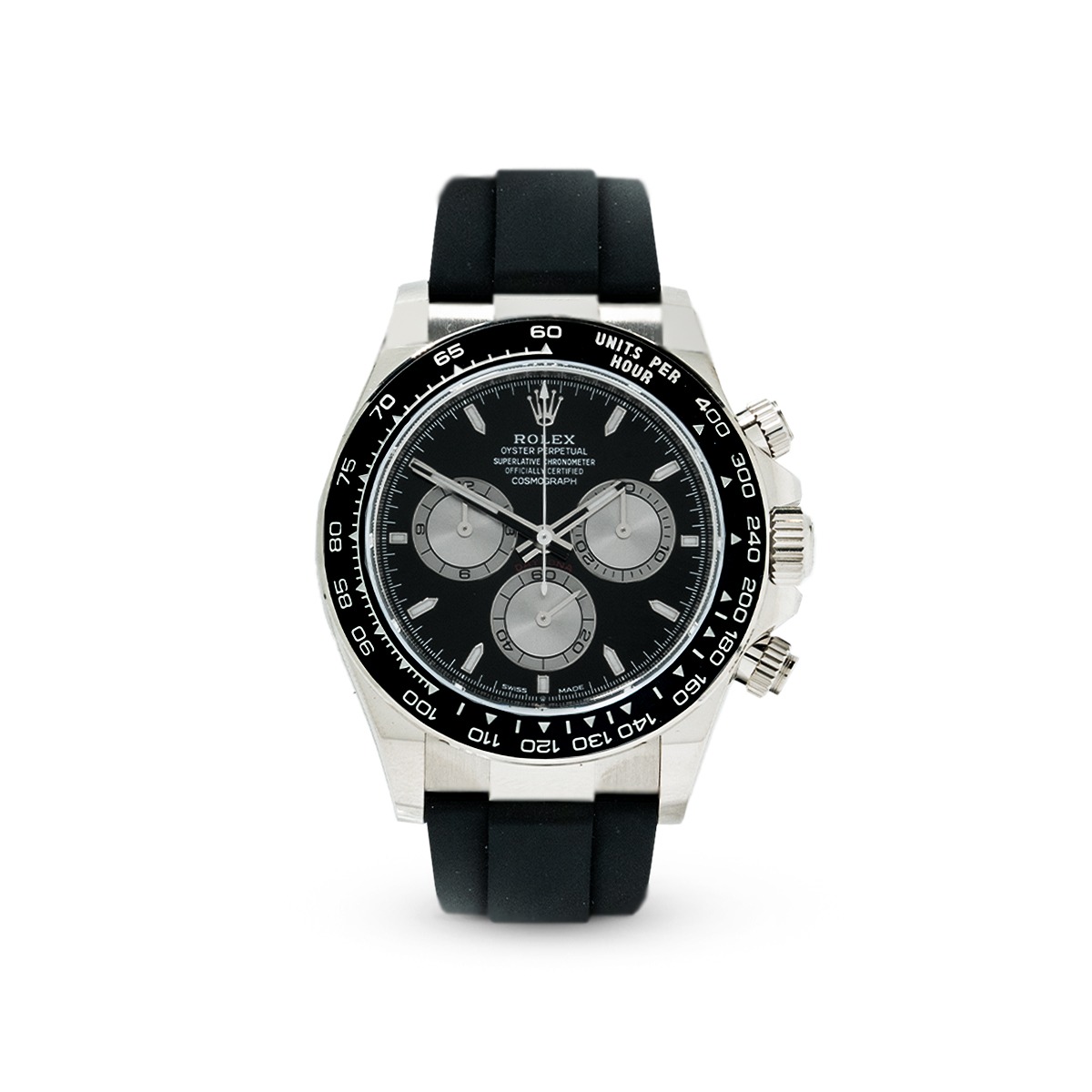 New 2025 Rolex Daytona 126519LN 126519 Black and Grey Dial Oysterflex ...