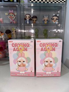 Pop Mart Cry Baby Crying Again Plush Pendant Blind Box