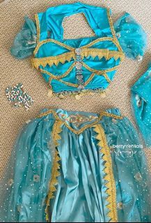 Princess jasmine cosplay costume