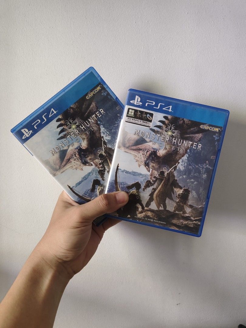 PS4: MONSTER HUNTER WORLD/ USED (Category: PlayStation) located in Manila. Submitted by mikkolosg20176 (Listing ID 1357977644, Image 1). Description: FOR SALE USED PS4 GAMES Price Range: 500 Comment or PM lang po Can do Lalamove or Pick Up Gcash or COD Payment Same day delivery! Pin Location: Amelia Residence Taguig Thanks Admin 💕.