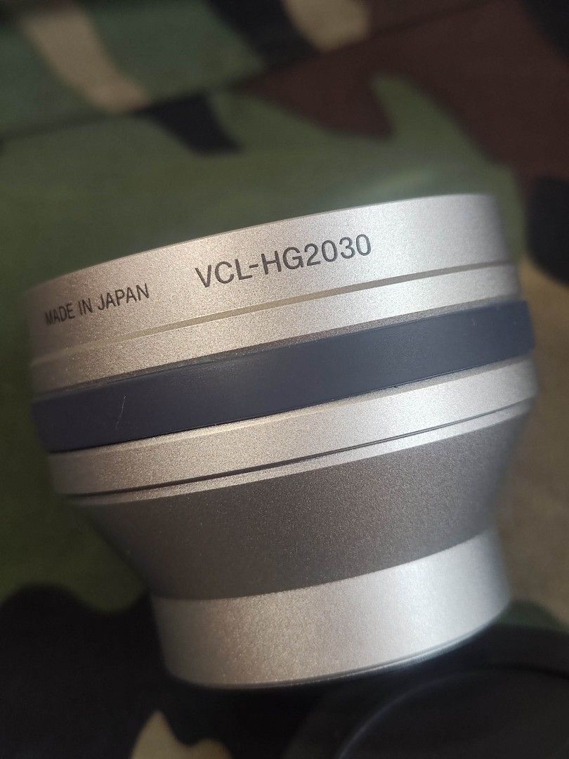 Sony VCL-HG2030 (30mm) (Category: Video Cameras) located in Manila. Submitted by olx156 (Listing ID 1357971299, Image 1). Description: Unit compatible with SONY CCD-TR916 / TR96 / TRV138/ TRV338 / TRV65 / TRV87 /DCR-HC1000 / TRV280 / TRV360 / TRV480 gcash lalamove taguig.