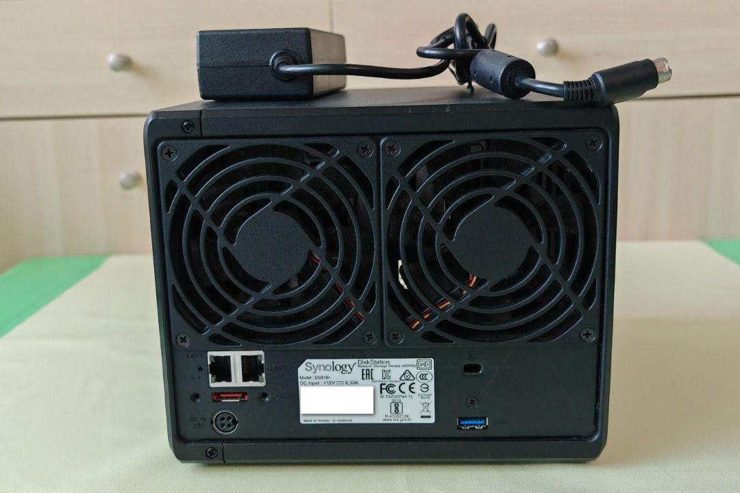 Synology NAS DS918+ RAM 16GB HDDなし