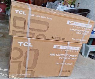 TCL SPLIT TYPE AIRCON INVERTER
