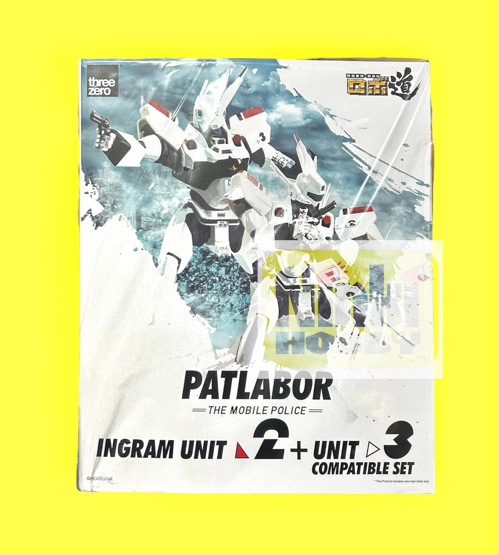ThreeZero Robo-Dou Robo道 Patlabor AV-98 Ingram Unit 2 + 3 Compatible ...