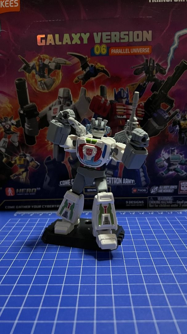 SALE W/BOX Blokees TF Galaxy Version Wave 6 Wheeljack (Category: Designer & Blind Box Toys) located in Paranaque City. Submitted by camflare (Listing ID 1358096489, Image 1). Description: This is the Blokees Transformers Galaxy Version Wave 6 Wheeljack. The figure here is BRAND NEW and already built. It comes with its accessories and alternate hands. And it comes with its box/packaging. Condition: The figure is BRAND NEW and has only been built, 