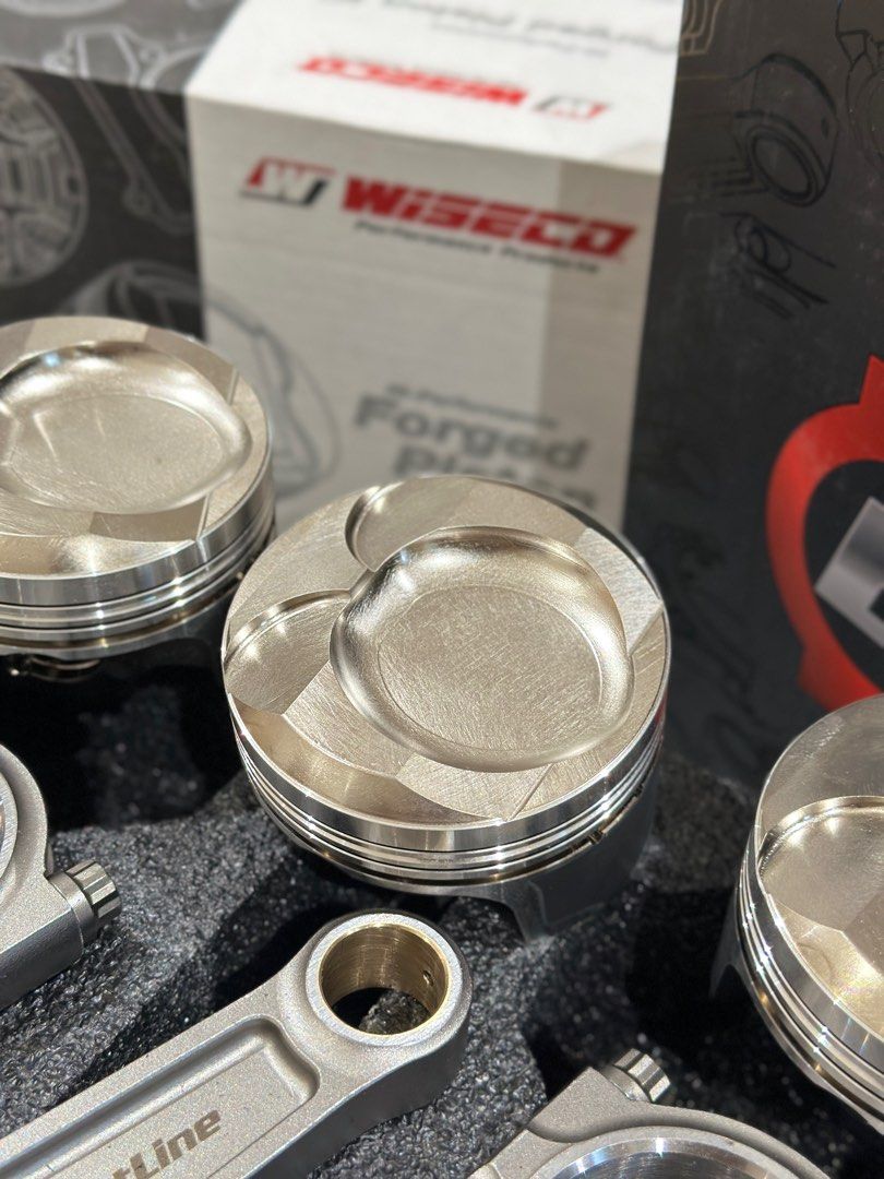 Wiseco forged piston and boostline conrod (Category: Accessories) located in Singapore. Submitted by driven.sg (Listing ID 1358005290, Image 1). Description: Engine.