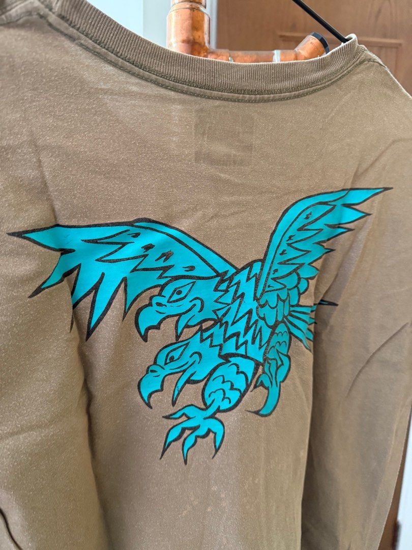 wtaps tee （分類：T-shirt、恤衫、有領衫）位於 Hong Kong。 由 atm1314 提交（商品編號 1358030439，圖片 4）。簡介： 有着用痕跡 因為依家唔啱着 平放 有興趣可再俾Detail圖同度實際尺寸 多買可再。