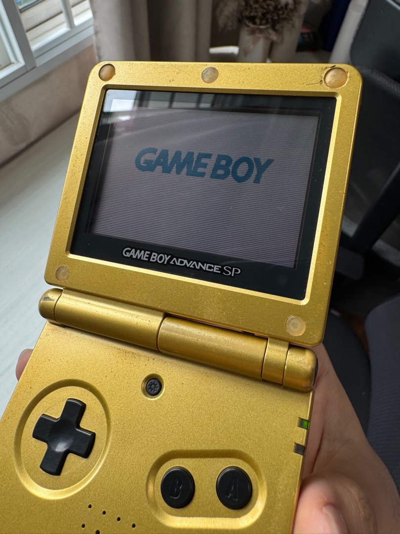 Zelda Edition Gameboy Advance SP Rare Authentic Nintendo GBA NDS