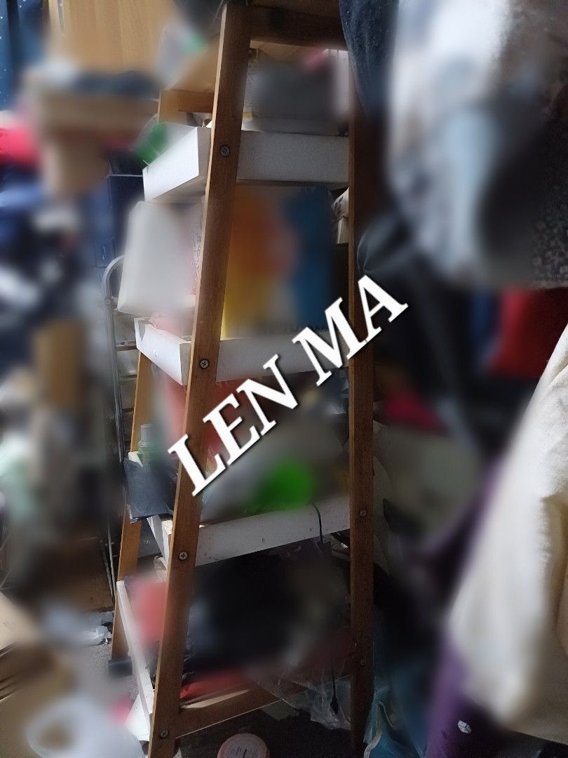4 Layer Ladder Type Wooden Bookshelf (Category: Shelves, Cabinets & Racks) located in Bulacan. Submitted by lenma54 (Listing ID 1358294742, Image 2). Description: STRICTLY FOR MEETUPS! Shelf has been used for 20 years! Sobrang tibay po nito at only reason why I'm selling it is to make some space for my room. MEETUPS AROUND: PULILAN PLARIDEL MALOLOS BALIUAG.