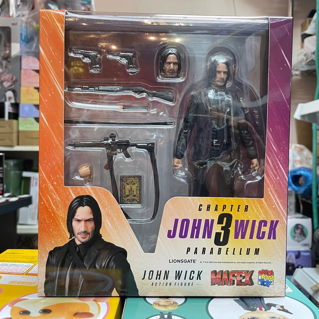 Hotelkalingaashok Funko Pop Black Phillip Medicom Mafex John Wick