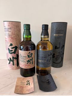 山崎 Smoky Batch 白州 Japanese Forest 2本セット ウイスキー