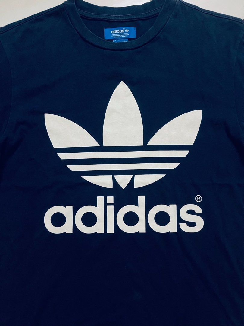 ADIDAS BUNGA (Category: Tshirts & Polo Shirts) located in Kuala Lumpur. Submitted by nuraz55 (Listing ID 1358330737, Image 2). Description: T-shirt ADIDAS BUNGA BIG LOGO CONDITION RAYA CUN2 💥PIT-21💥 💥LABUH-27💥 PM FOR BEST PRICE.