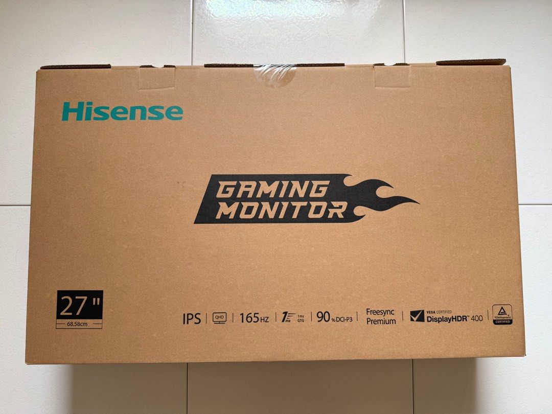 [Super Value] BNIB Hisense G5F-SE 27 inch QHD [2560 x1440] IPS Gaming Monitor with 165Hz refresh rate 63164288741889110