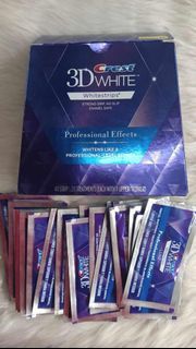 Crest 3D White Professional Effects 40Strips:20Treatments