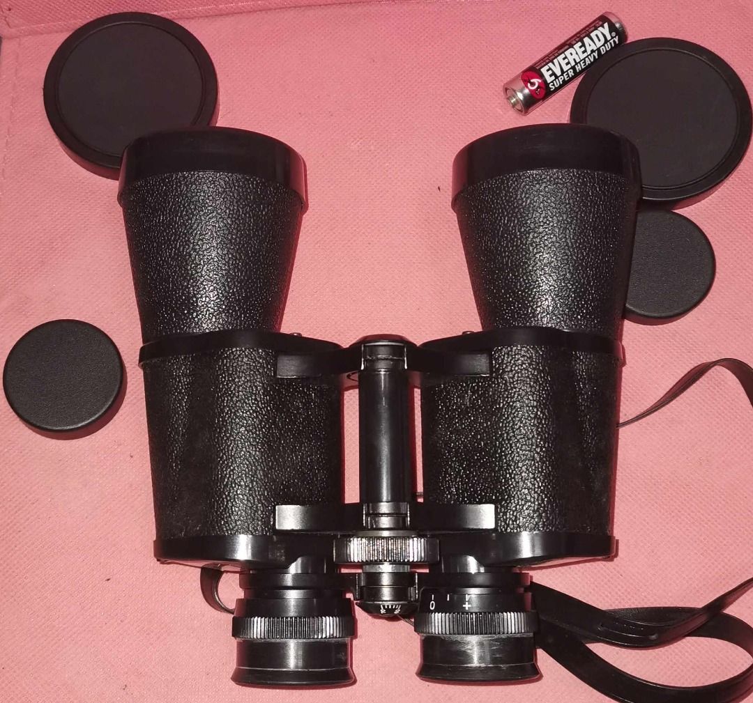 Field Binoculars Telescope for sale (Category: Hiking & Camping) located in Los Banos. Submitted by princessbotique (Listing ID 1358284651, Image 3). Description: Field Binoculars Telescope for sale a) Kingstar Binoculars Telescope 12 x 50 Preloved with case Only Php 1200 b) Field Binoculars Telescope 60 x 60 Only Php 900 c) Arena Vixen M8 x 12 preloved Php 400 d) Nikon 8 x 20 Like new Php 800 Please add shipping fee From Los Banos Laguna Meetups