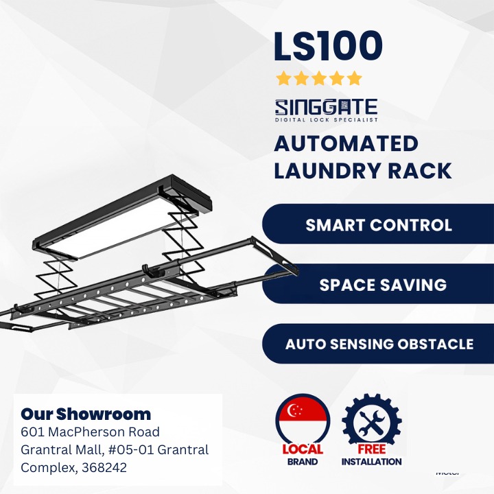 [FREE DELIVERY & FREE INSTALLATION] LS100 Automated Laundry System with ...