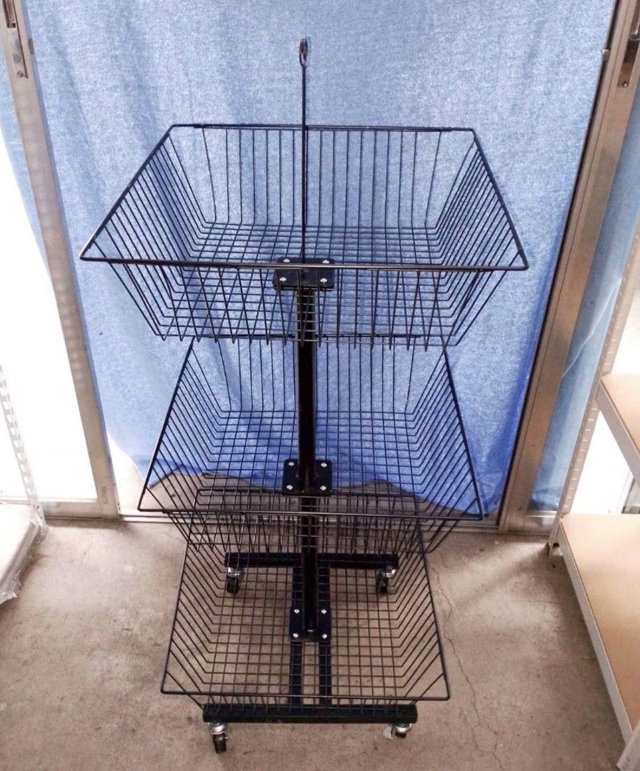 Fruit/ Vegetables Basket (Category: Gift Baskets & Hampers) located in Manila. Submitted by mmarie092523 (Listing ID 1347812677, Image 2). Description: * 3 tier * materials: metal.
