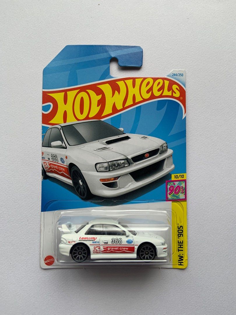 Hot Wheels 98 Subaru Impreza 22B-STI Version (Category: Vehicle & Diecast Models) located in San Pedro. Submitted by brocolli.bob (Listing ID 1358231271, Image 1). Description: If Shipping: Fee to be shouldered bu Buyer If Meet Up: Robinson Galeria South (By schedule).