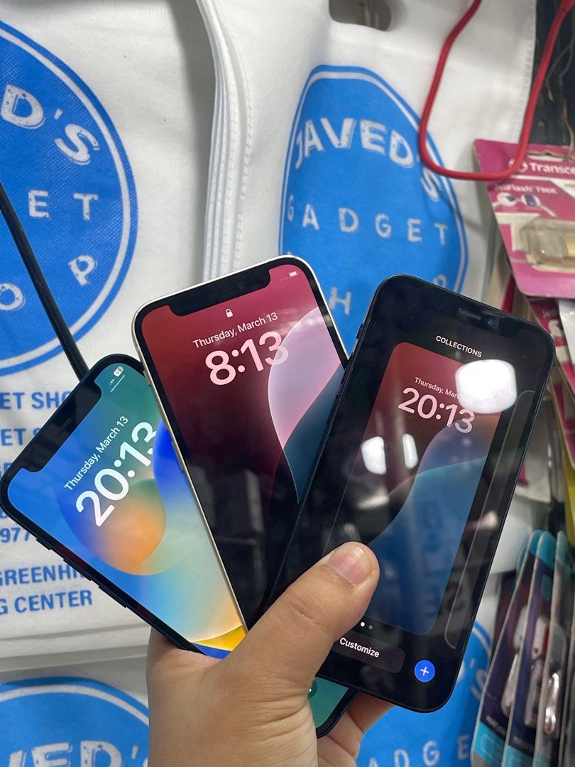 Iphone 12 Mini 64gb Good Batt FU (Category: iPhone 12 Series) located in San Juan City. Submitted by javedsgadgetshop (Listing ID 1358294179, Image 3). Description: INSTALLMENT OPTIONS : SPAY LATER / GGIVES / CREDIT CARD! WE BUY AND SELL SO PWEDE MAGBINTA OR SWAP ! Quick Specs : Iphone 12mini •64gb •NTC Variant •Good batt health •Factory Unlock •95% Smoothness •No hidden issue | No Repaired •100% Authentic | Not Refurbished •w/ OEM Charger & stor