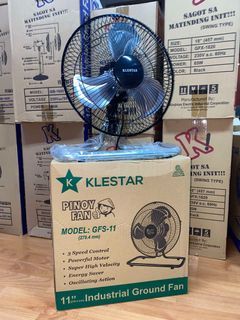 Klestar Industrial Ground Fan 11" Metal Blade GFS11