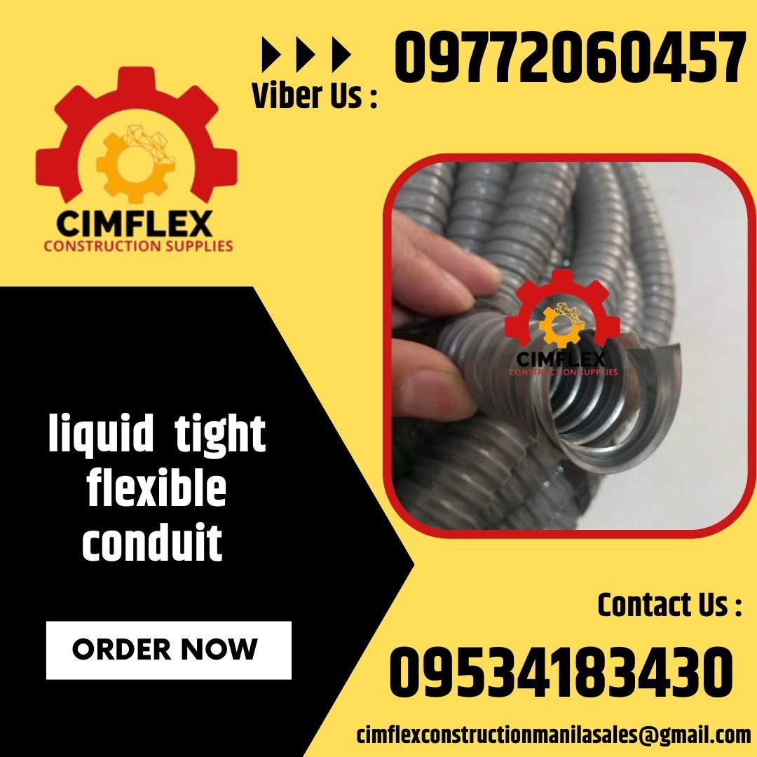 liquid tight conduit / connector (Category: Looking For) located in Manila. Submitted by cimflexcon63754 (Listing ID 1358243611, Image 1). Description: liquid tight conduit / connector = = Available here at Cimflex Construction Supplies. Call or Message us to order! Details on the bio 👆 #cimflexcosntructionsupplies #cimflexconstruction #cimflex #hardware #constructiontools #hardwaretools #industrialtools #binondo LOOK FOR ANN vber : 0977 206 045
