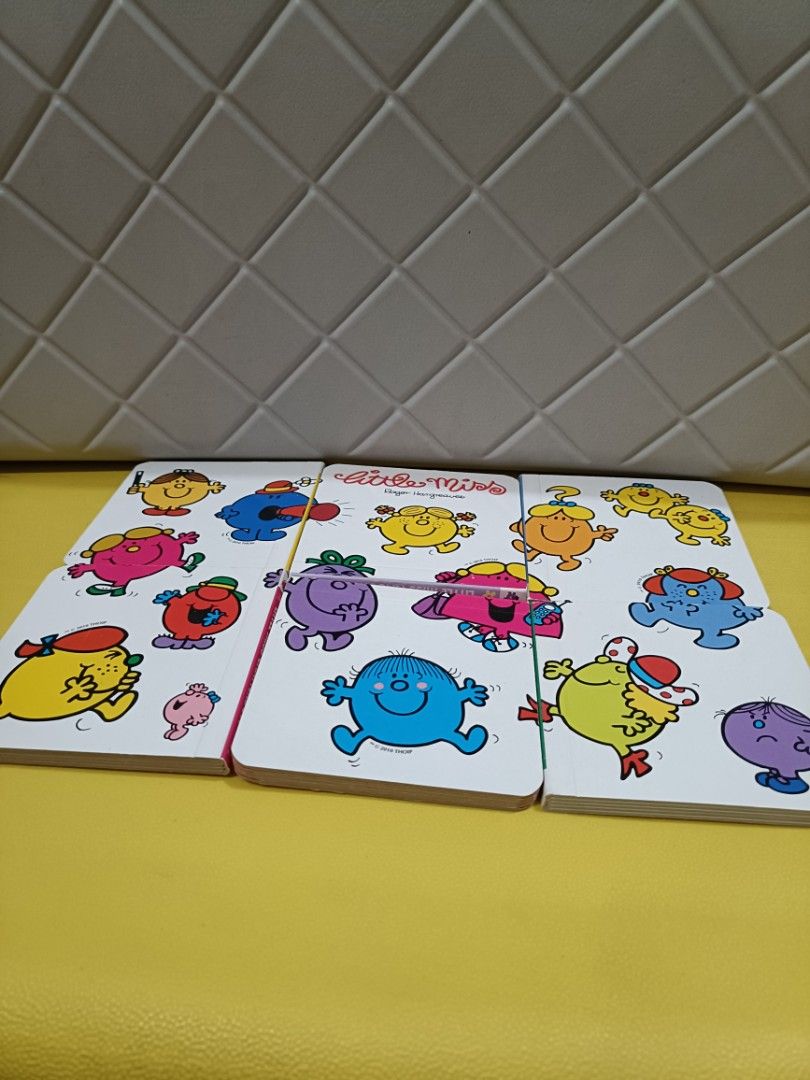Little Miss boardbook bundle (Category: Children's Books) located in Dasmarinas. Submitted by chscollections (Listing ID 1358326155, Image 2). Description: Bundle price only Obvious flaws are seen in photos Book preview shown in photos 💸 Gcash 🚚 J&T, Lalamove, Shapi co via J&T 📌 Dasmarinas, Cavite.