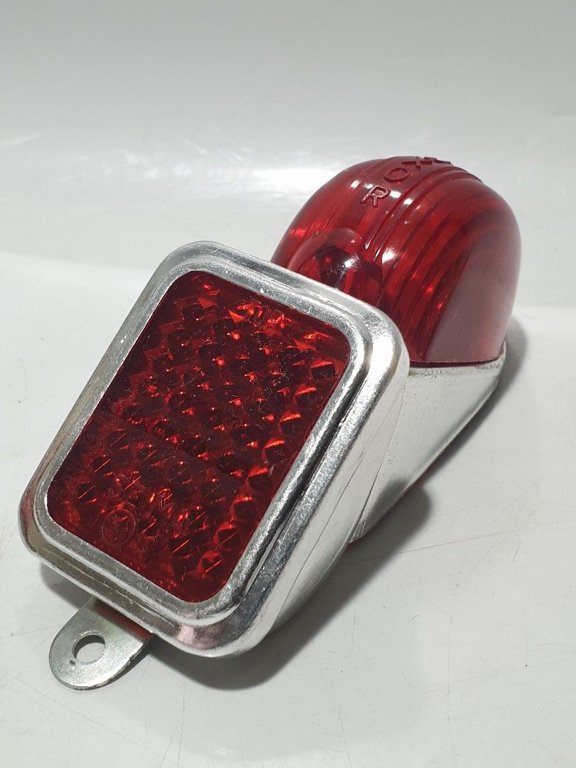 Luxor Vintage Bicycle Tail Light and Reflector (Category: Bicycles) located in Las Pinas. Submitted by oldsthetics (Listing ID 1358328899, Image 3). Description: Luxor Vintage Bicycle Tail Light and Reflector NOS Vintage stocks For rear fender attachment Fixture only no bulb and wires With screws For serious vintage bicycle enthusiasts, collectors and restorers who's looking for a period correct parts maintaining the historical authenticity and n